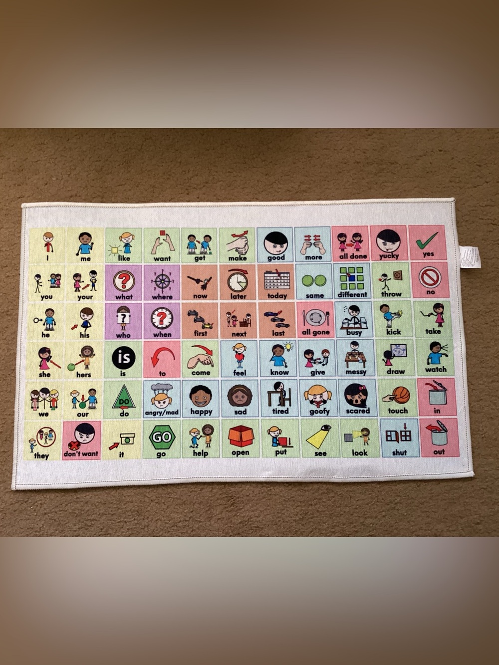 Speech Therapy Core Board Floor Mat